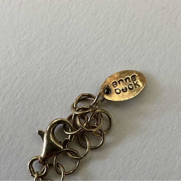 Anna Beck Gem Ring Necklace in Gold - Picture 6 of 6